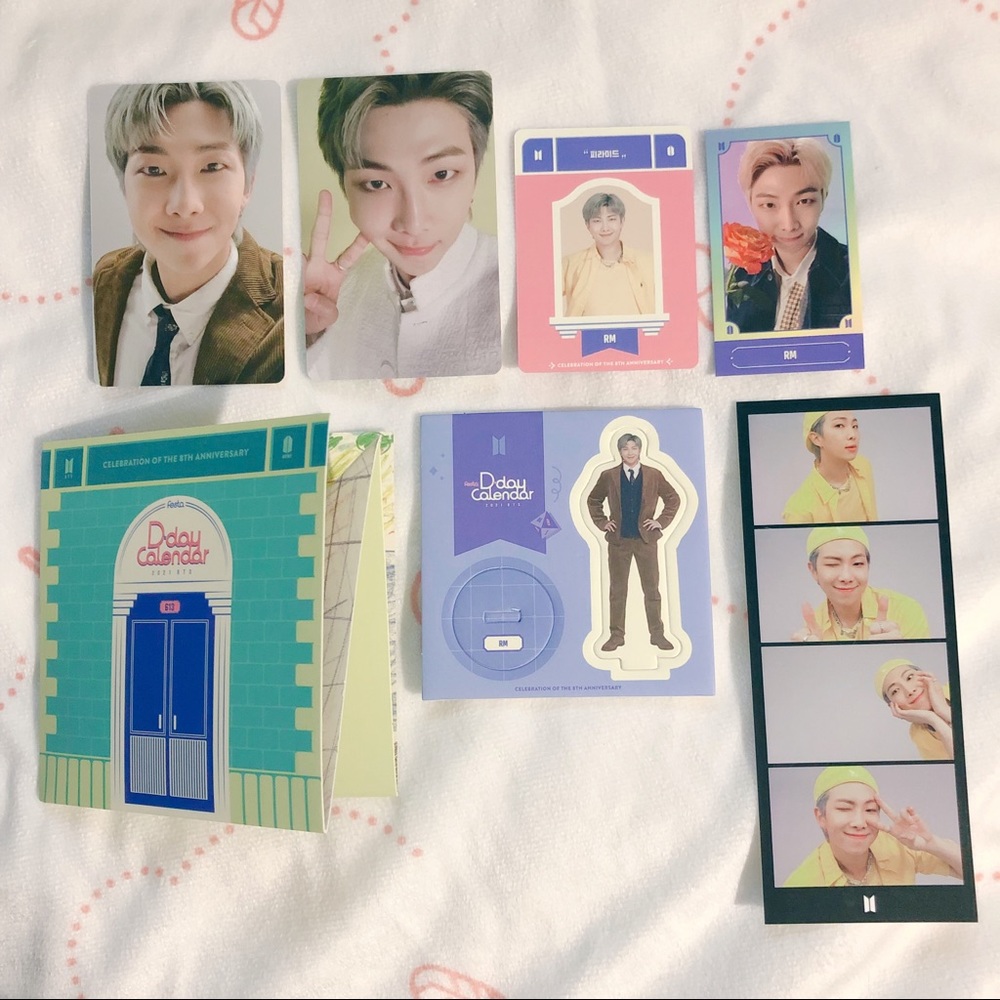BTS Festa Calendar Namjoon RM Set